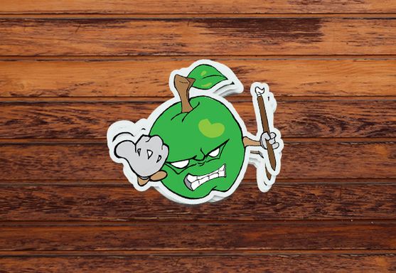                      Kiss cut sticker stack